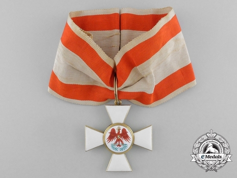 Order of the Red Eagle, Type V, Civil Division, II Class Cross (in gold) Obverse