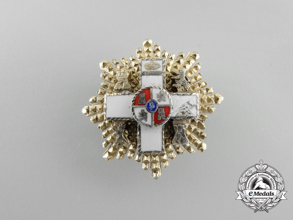 Miniature+3rd+class+breast+star+%28silver+gilt%29+obverse