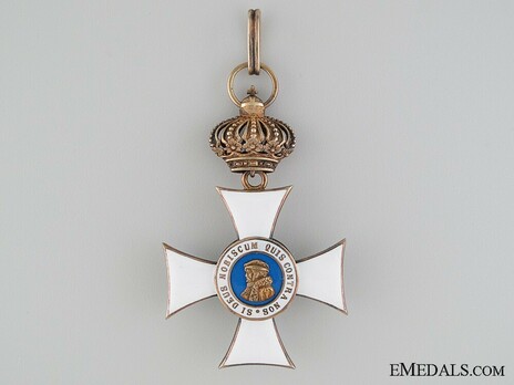 Order of Philip the Magnanimous, Type II, I Class Knight's Cross (with crown, in silver gilt) Obverse