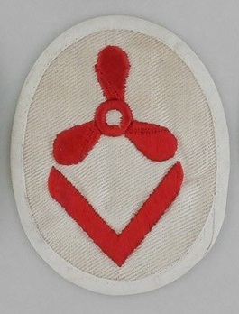 Kriegsmarine Motor Specialist Grade II Insignia Type I Obverse