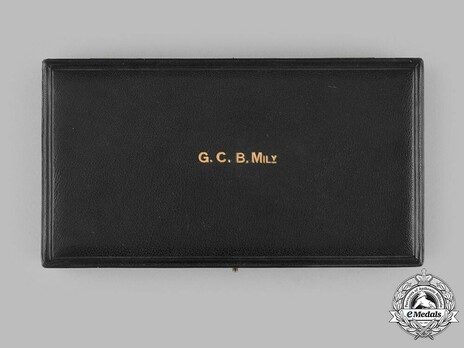 The Most Honourable Order of the Bath, Type II, Military Division, Grand Cross Case of Issue