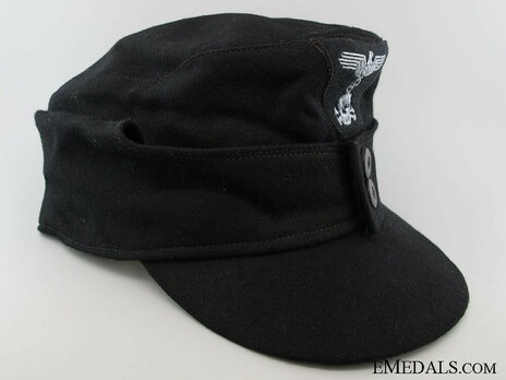 Waffen-SS NCO/EM's Visored Field Cap M43 (Panzer version) Profile