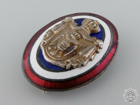 Household Officer's Cap Badge Obverse