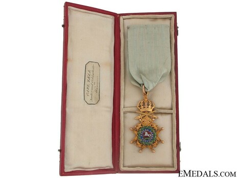 Knight's Cross Case with Swords Case of Issue Interior