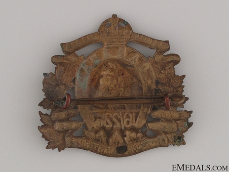 16th/22nd Saskatchewan Horse Other Ranks Cap Badge Reverse