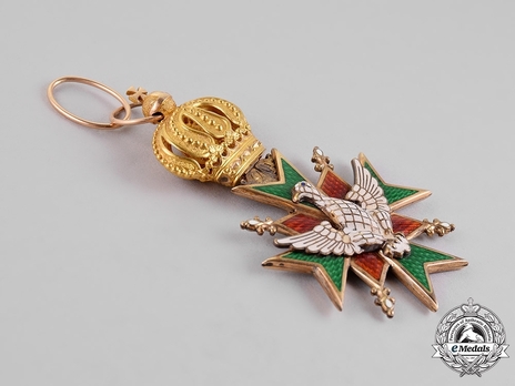 Order of the White Falcon, Type II, Civil Division, Grand Cross Obverse