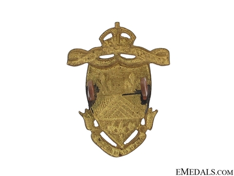 Le Regiment De Levis Other Ranks Cap Badge Reverse