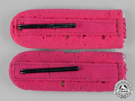 Firefighters Truppmann 1st Pattern Shoulder Boards (volunteer version) Reverse