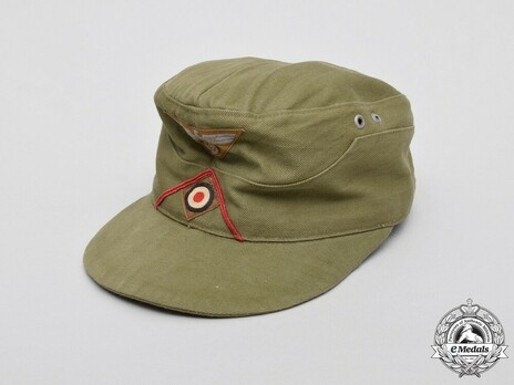 Afrikakorps Heer Staff NCO/EM's Visored Field Cap with Soutache Profile
