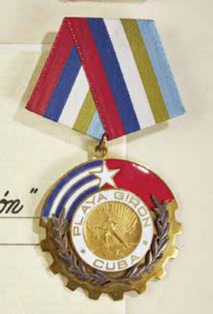 Order of Playa Giron, Type I