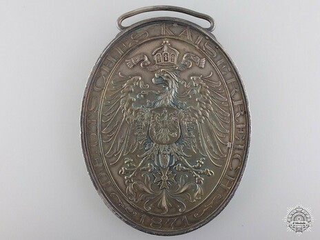 Veterans' Medal in Silver Reverse