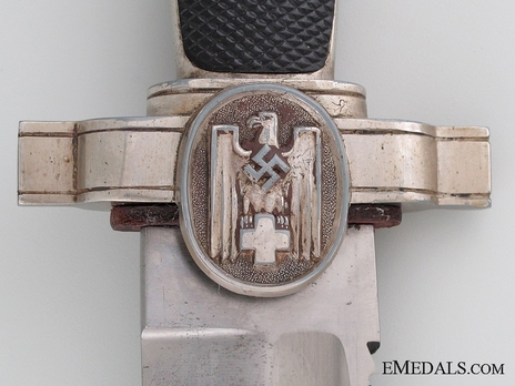 German Red Cross Enlisted Ranks Hewer (Unmarked) Eagle Detail