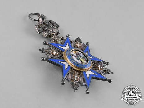 Order of Saint Sava, Type III, V Class Obverse