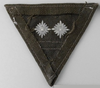 RAD Untertruppführer Sleeve Rank Insignia Obverse