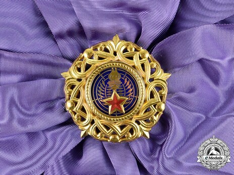 Order of the Grand Star of Yugoslavia, Type II, I Class Badge Obverse