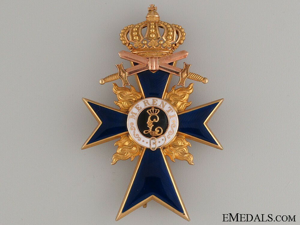 Order+of+military+merit%2c+military%2c+officer+cross%2c+gold%2c+1+