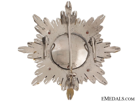 2nd Class Cross (red distinction pension) Reverse