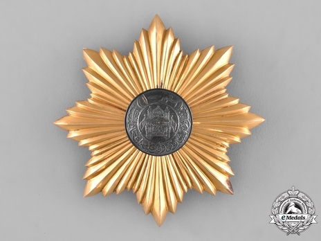  Order of the Star (Nishan-i-Astour), Type II, I Class Obverse