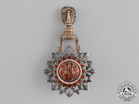 Order of the White Elephant Knight Grand Cross (I Class) (Gold/Silver) Reverse