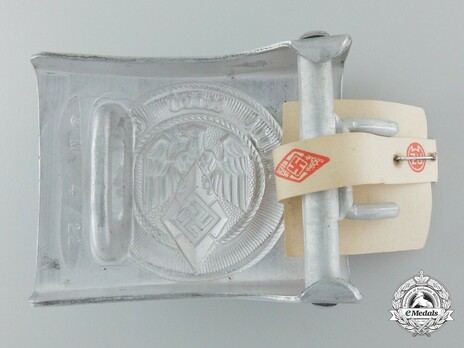 HJ Officer Belt Buckle Type II (by Christian Theodor Dicke) Reverse