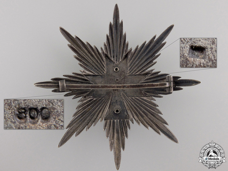 Grand Cross Breast Star Reverse