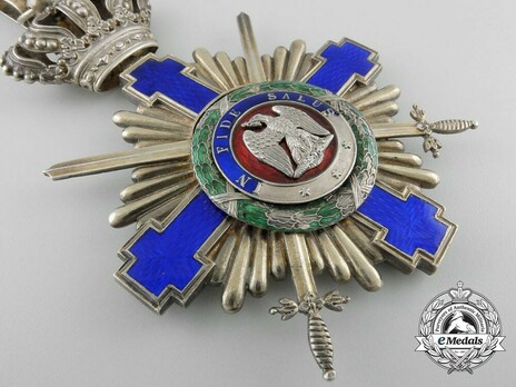 The Order of the Star of Romania, Type I, Military Division, Grand Cross Obverse