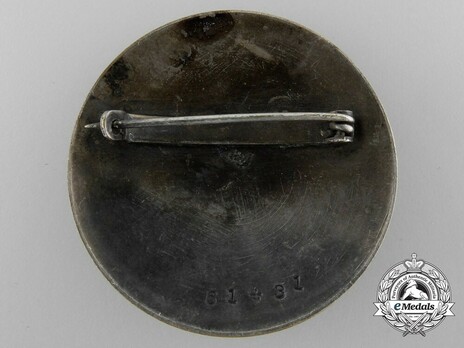 RADwJ Deutscher Frauenarbeitsdienst Maidenführerin Rank Brooch Reverse