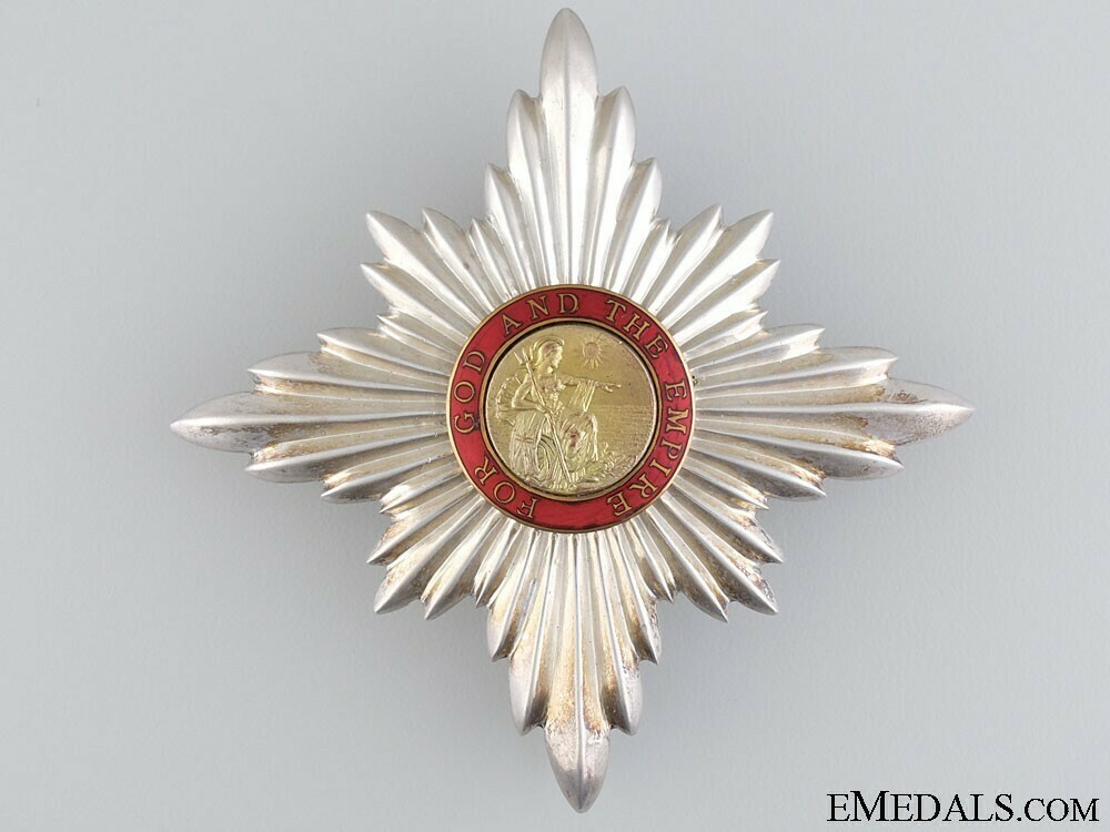 Knight+dame+commander+breast+star+obverse