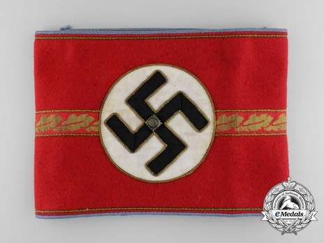 NSDAP Zellenleiter/C and D Level Betriebsobmann/Hauptbetriebsobmann Type II Ort Level Armband Obverse
