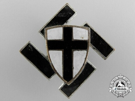 RAD Arbeitsgau I Ostpreußen Tradition Cap Badge Obverse