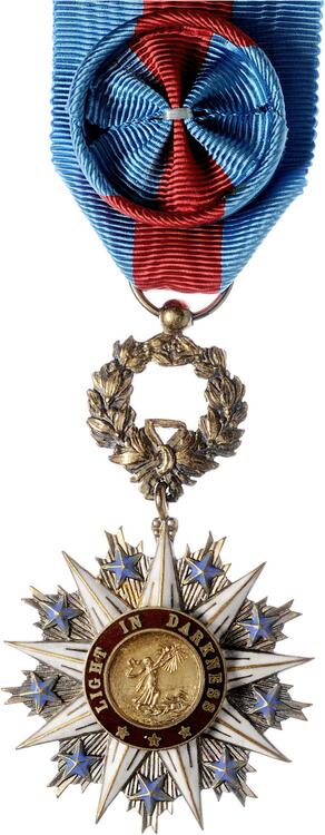 Liberia+order+of+the+star+of+africa%2c+officer+obverse