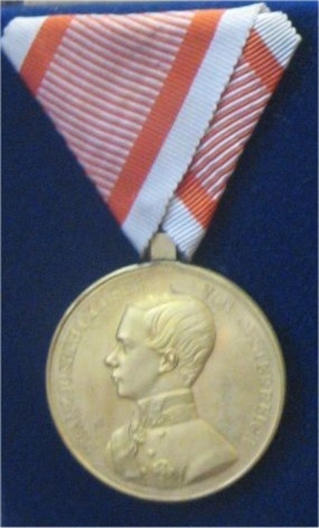 Goldene tapferkeitsmedaille 1848 59