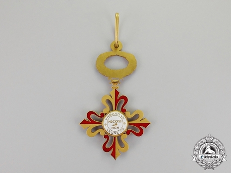 Order of Saint Rita of Cascia, Badge Reverse
