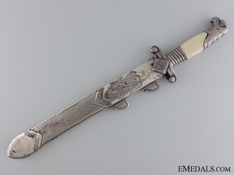 RAD Hewer M37 Miniature Version Obverse in Scabbard