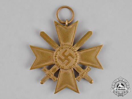 War Merit Cross II Class with Swords (unmarked, tombac) Obverse