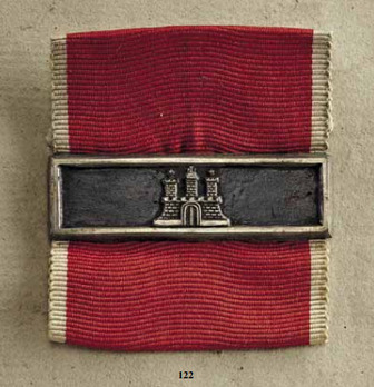 Long Service Bar for 10 Years in Iron Obverse