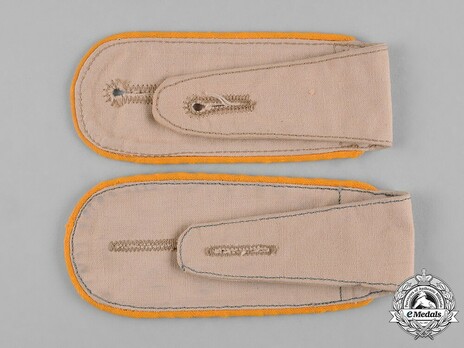 Afrikakorps Luftwaffe Flying Troops Enlisted Men Shoulder Boards Reverse