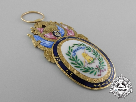 Gold Medal (with trophy of arms) Obverse