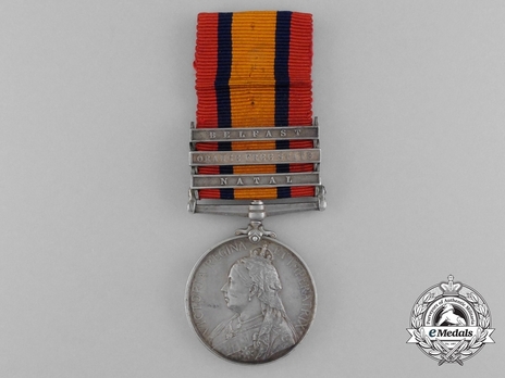 Silver Medal (with date removed, with 3 clasps) Obverse