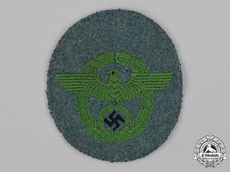 German National Police NCO/EM Ranks Sleeve Eagle Obverse