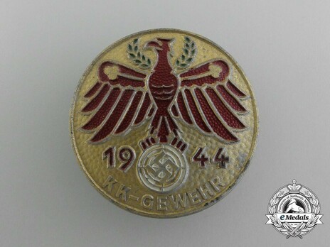 Tyrolean Marksmanship Gau Achievement Badge, Type VII, for Small Calibre Rifle Obverse
