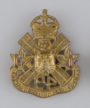 49th Infantry Regiment Other Ranks Collar Badge Reverse