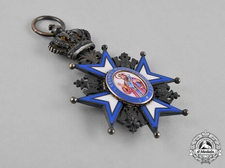 Order of Saint Sava, Type I, V Class Obverse