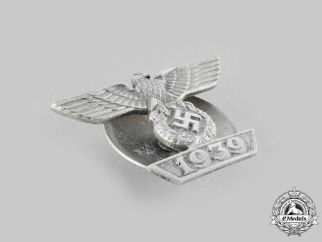Clasp to the Iron Cross I Class, Type II, by Gebrüder Godet (screwback) Obverse