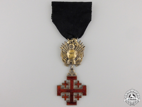 Equestrian Order of Merit of the Holy Sepulcher of Jerusalem (Type II) Knight (for Men, 1907-Present) Obverse
