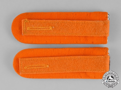German Rural Police Oberwachtmeister Type I Shoulder Boards Reverse