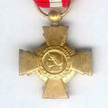 Miniature Bronze Cross (Bronze gilt) Obverse