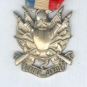Decoration (with "1870-1871" clasp) (Silvered bronze by Gatty) Obverse