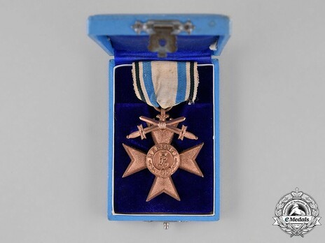Order of Military Merit, Military Division, III Class Military Merit Cross Case of Issue Interior