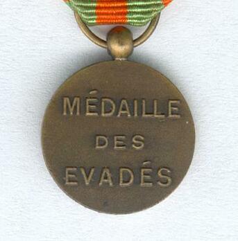 Miniature Bronze Medal Reverse